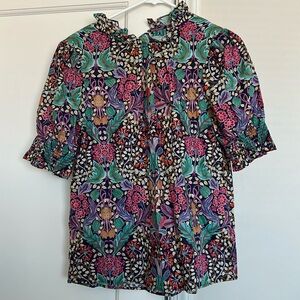 Liberty London x J.Crew Printed Blouse